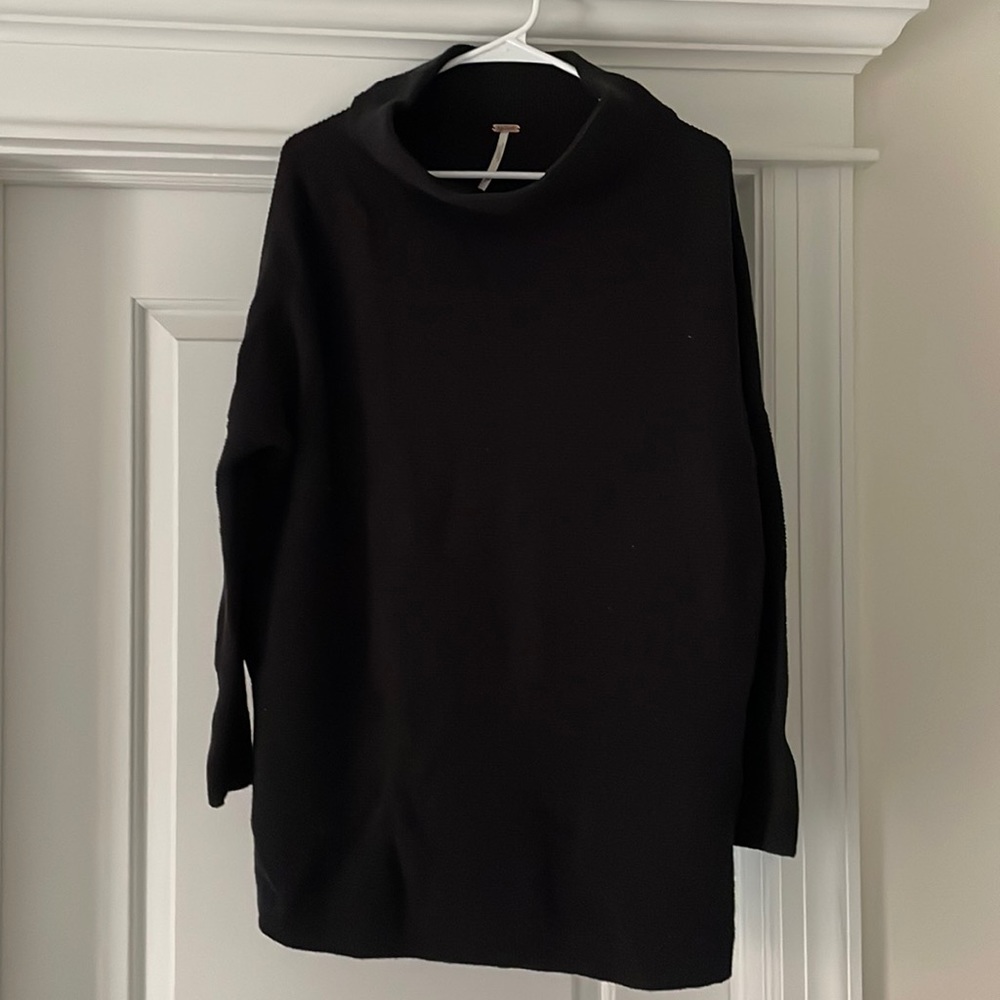 Thick Black Free People Sweater